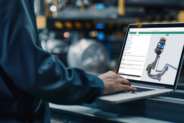 Spare parts identification using interactive 3D model in Anipart