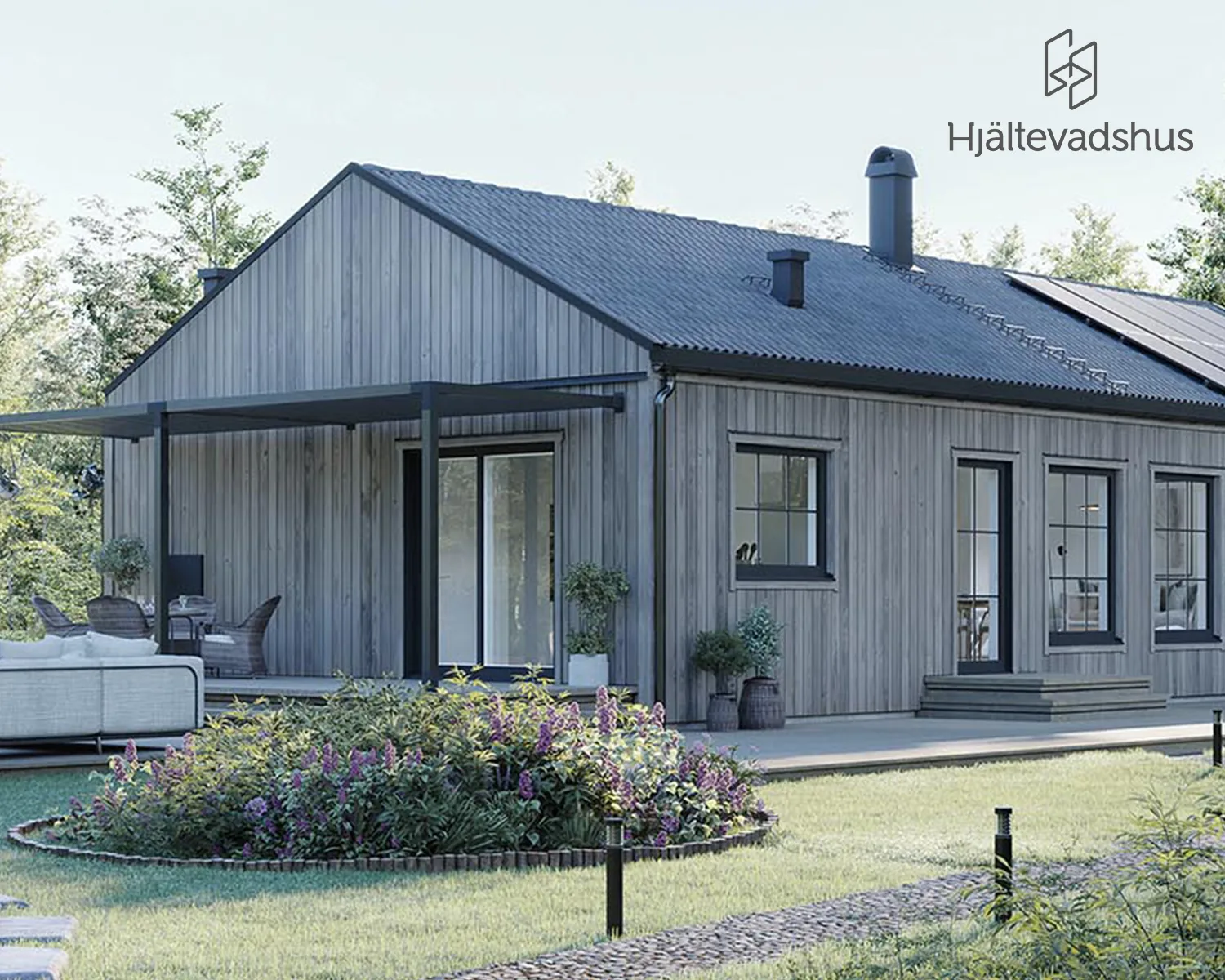 Hjältevadshus house 3D configurator